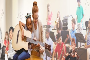 برگزاری کلاس های موسیقی کودکان